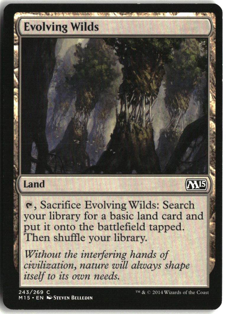 Evolving Wilds - Magic 2015 #243 - Near Mint - Normal
