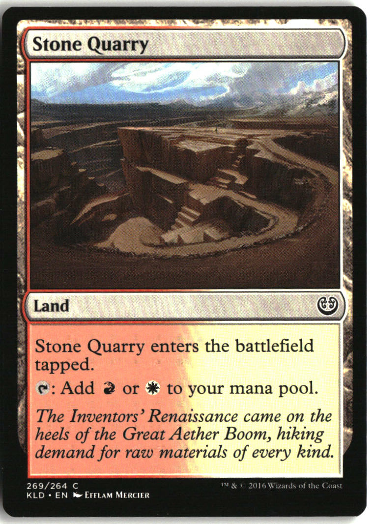 Stone Quarry - Kaladesh #269 - Near Mint - Normal