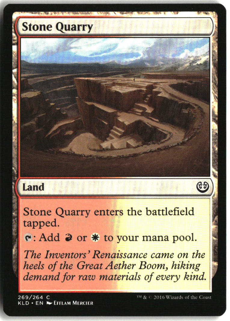 Stone Quarry - Kaladesh #269 - Near Mint - Normal