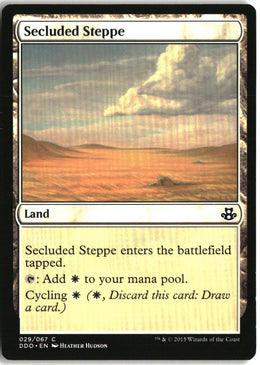 Secluded Steppe - Duel Decks: Elspeth vs. Kiora #29 - Near Mint - Normal