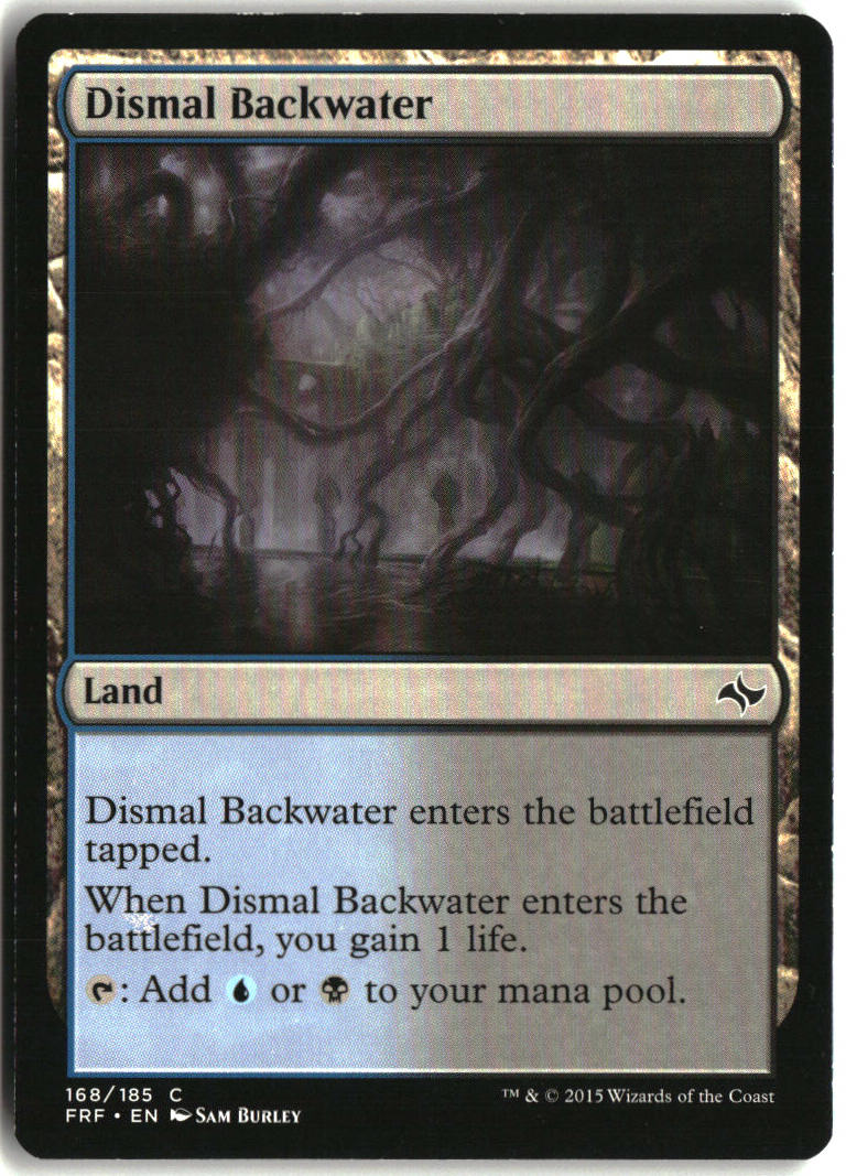 Dismal Backwater - Fate Reforged #168 - Near Mint - Normal