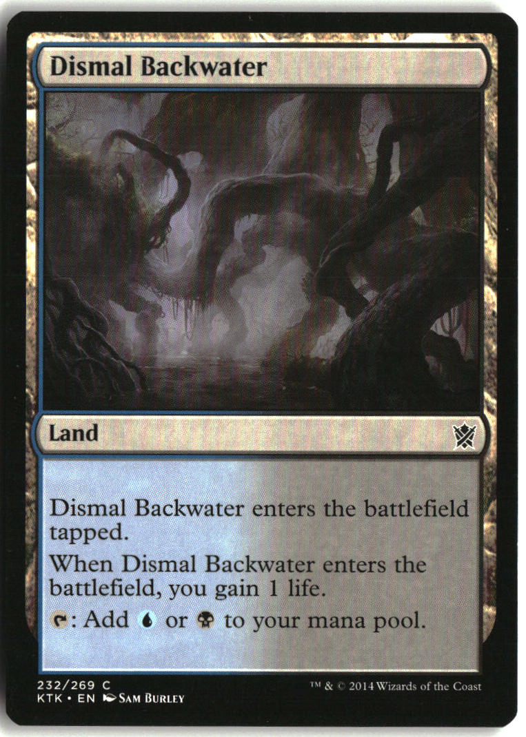 Dismal Backwater - Khans of Tarkir #232 - Near Mint - Normal