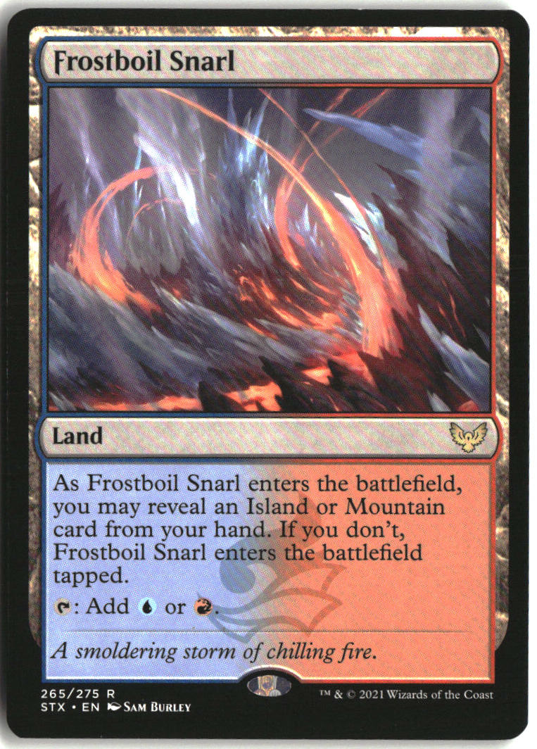 Frostboil Snarl - Strixhaven: School of Mages #265 - Near Mint - Normal