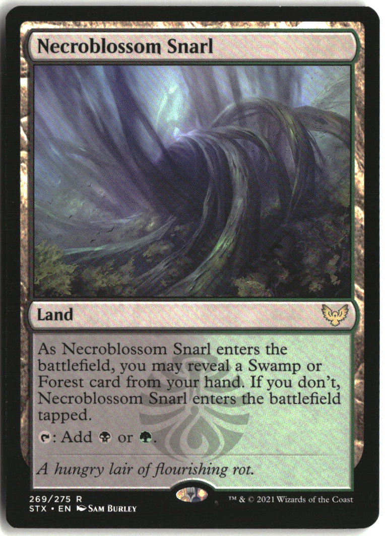 Necroblossom Snarl - Strixhaven: School of Mages #269 - Near Mint - Normal