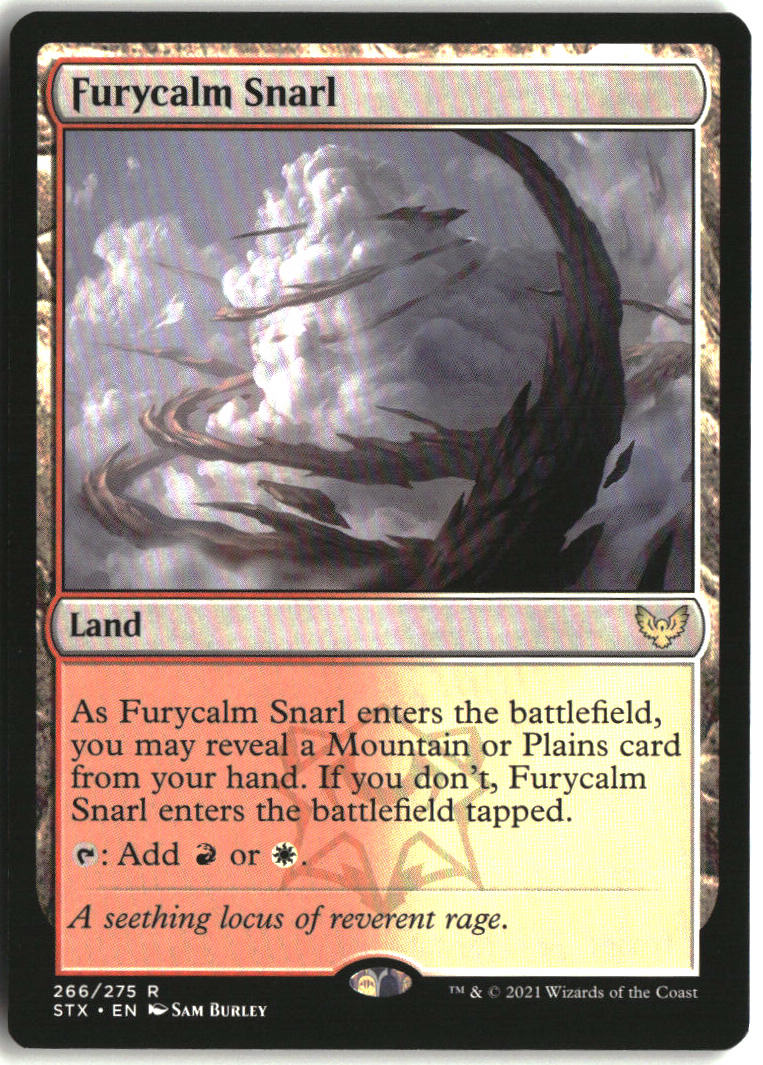 Furycalm Snarl - Strixhaven: School of Mages #266 - Near Mint - Normal