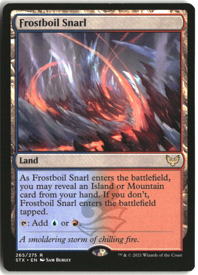 Frostboil Snarl - Strixhaven: School of Mages #265 - Near Mint - Normal