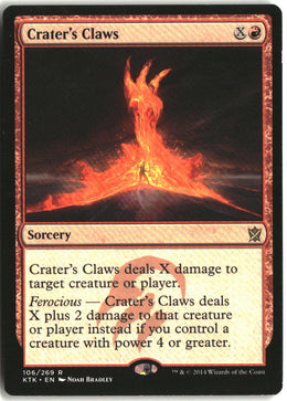 Crater's Claws - Khans of Tarkir #106 - Near Mint - Normal