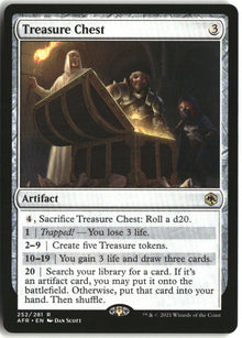 Treasure Chest - Adventures in the Forgotten Realms #252 - Near Mint - Normal