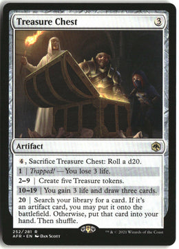 Treasure Chest - Adventures in the Forgotten Realms #252 - Near Mint - Normal