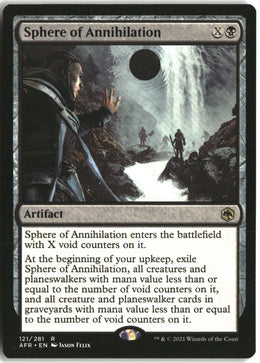 Sphere of Annihilation - Adventures in the Forgotten Realms #121 - Near Mint - Normal