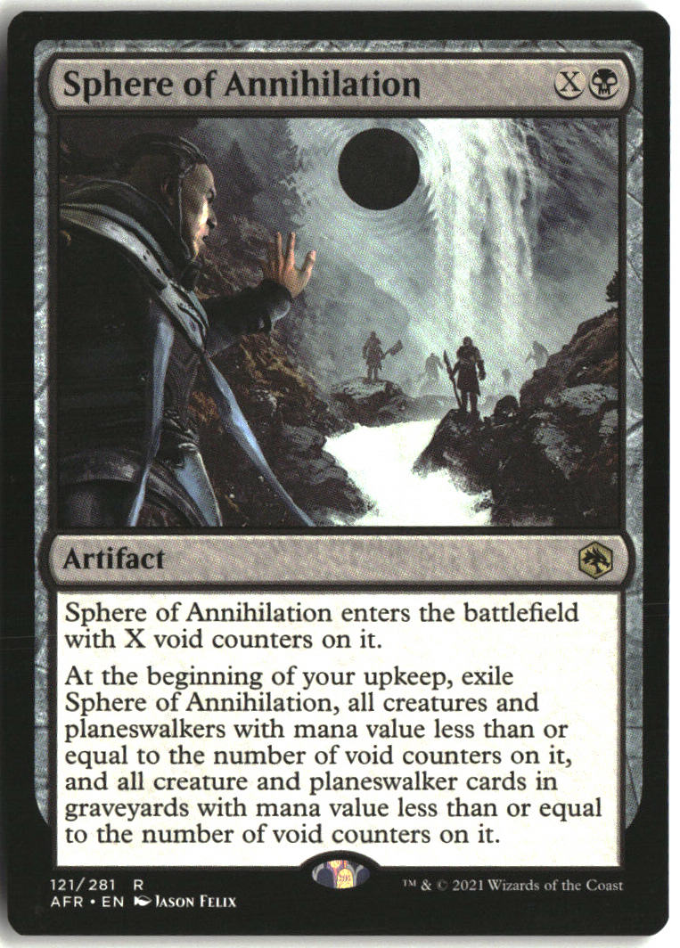 Sphere of Annihilation - Adventures in the Forgotten Realms #121 - Near Mint - Normal