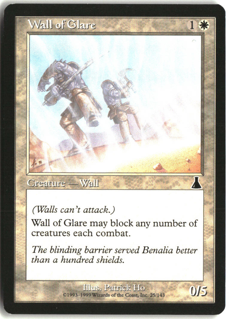 Wall of Glare - Urza's Destiny #25 - Near Mint - Normal