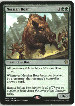 Nessian Boar - Theros Beyond Death #181 - Near Mint - Normal
