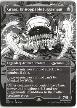 Graaz, Unstoppable Juggernaut - Phyrexia: All Will Be One #334 - Near Mint - Normal