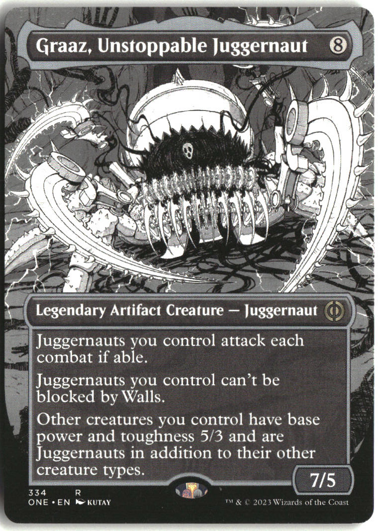 Graaz, Unstoppable Juggernaut - Phyrexia: All Will Be One #334 - Near Mint - Normal