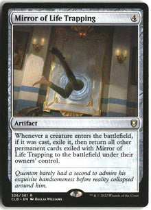 Mirror of Life Trapping - Commander Legends: Battle for Baldur's Gate #326 - Near Mint - Normal