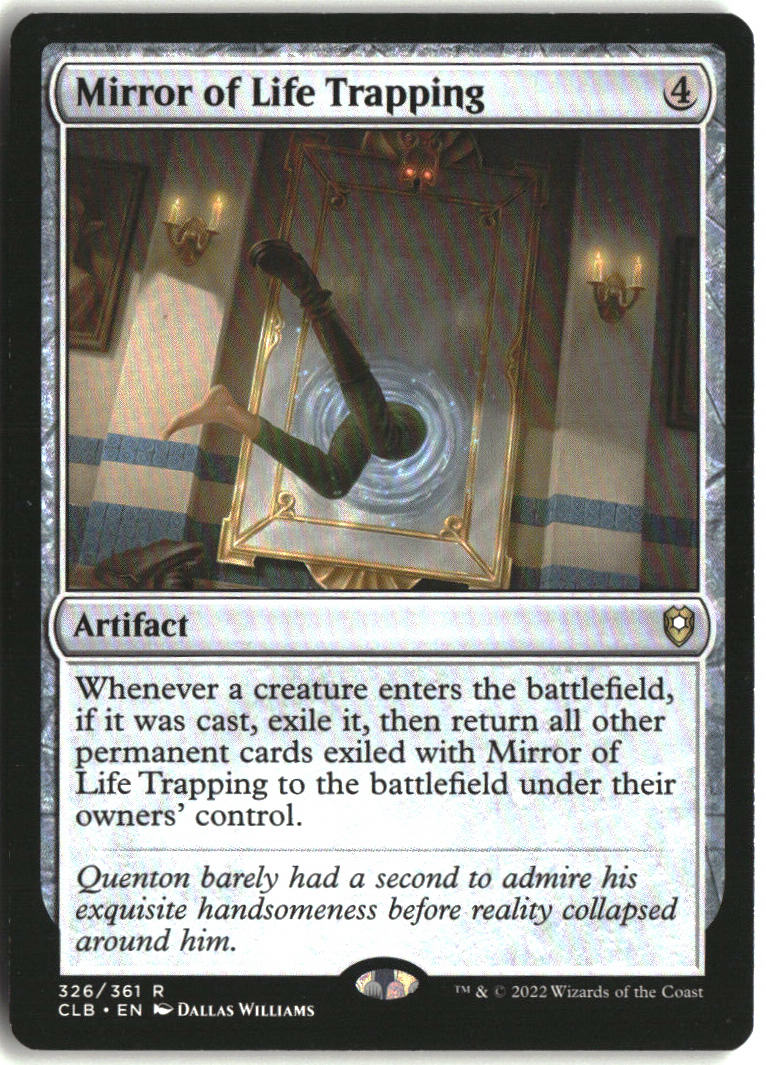Mirror of Life Trapping - Commander Legends: Battle for Baldur's Gate #326 - Near Mint - Normal