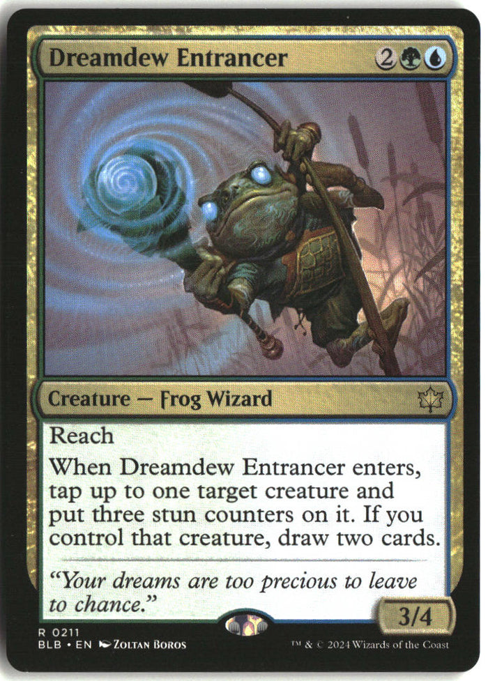 Dreamdew Entrancer - Bloomburrow #211 - Near Mint - Normal