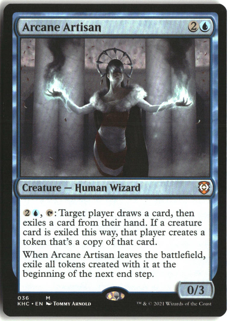 Arcane Artisan - Kaldheim Commander #36 - Near Mint - Normal
