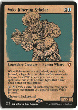 Volo, Itinerant Scholar - Commander Legends: Battle for Baldur's Gate #388 - Near Mint - Normal