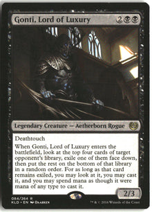 Gonti, Lord of Luxury - Kaladesh #84 - Near Mint - Normal