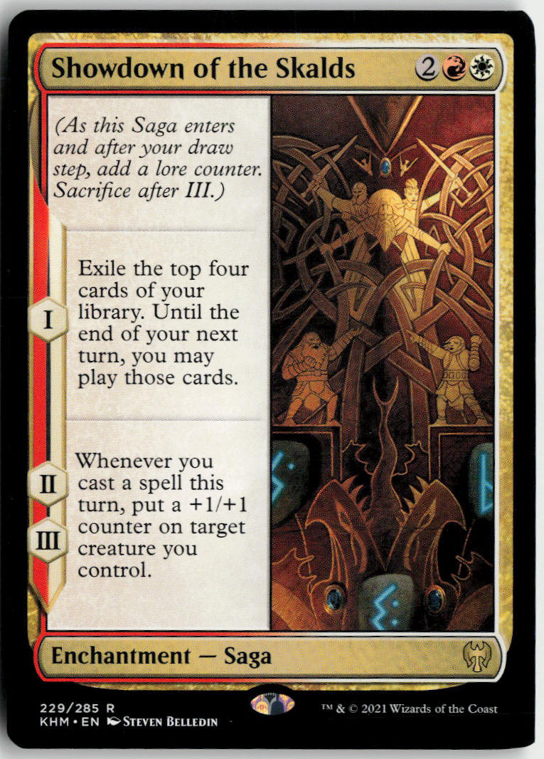 Showdown of the Skalds - Kaldheim #229 - Near Mint - Normal