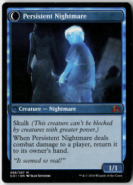 Startled Awake // Persistent Nightmare - Shadows over Innistrad #88 - Near Mint - Normal