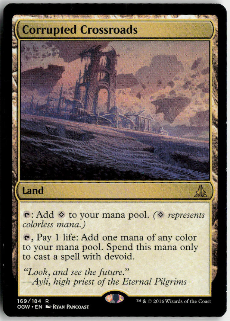 Corrupted Crossroads - Oath of the Gatewatch #169 - Near Mint - Normal