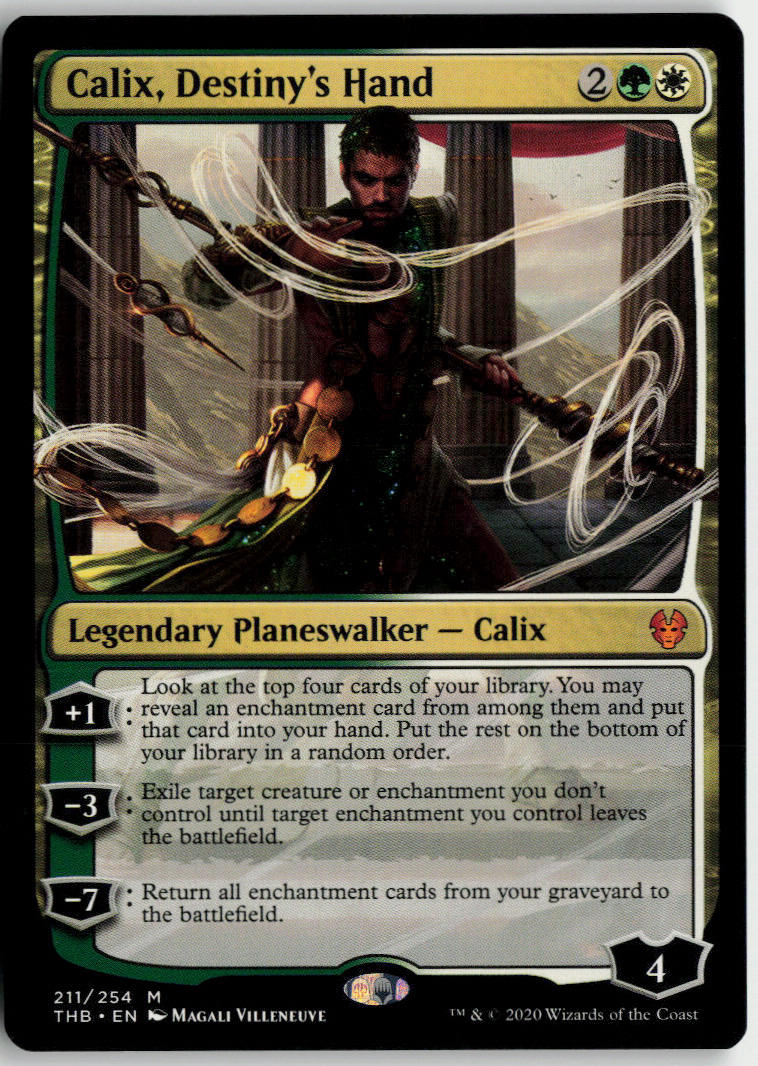 Calix, Destiny's Hand - Theros Beyond Death #211 - Near Mint - Normal