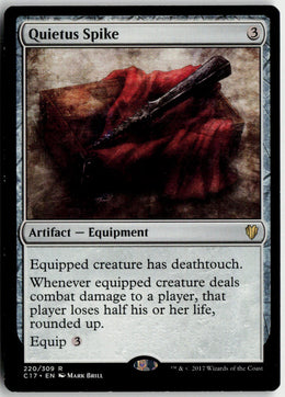 Quietus Spike - Commander 2017 #220 - Near Mint - Normal