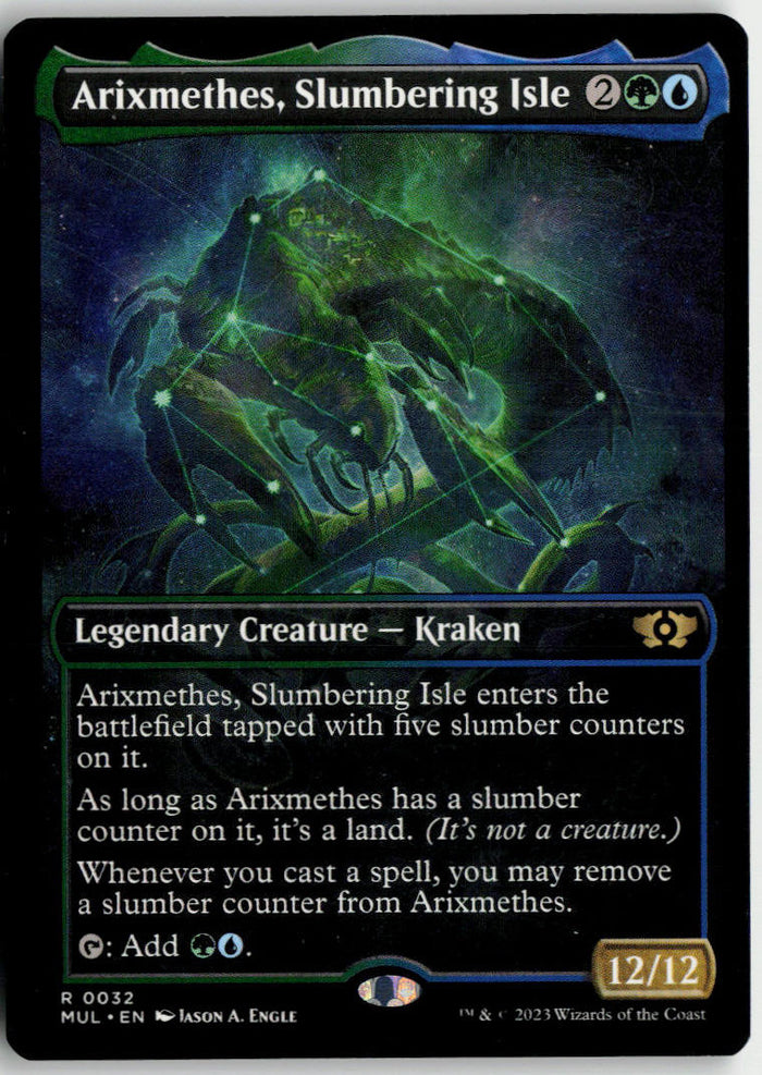 Arixmethes, Slumbering Isle - Multiverse Legends #32 - Near Mint - Normal