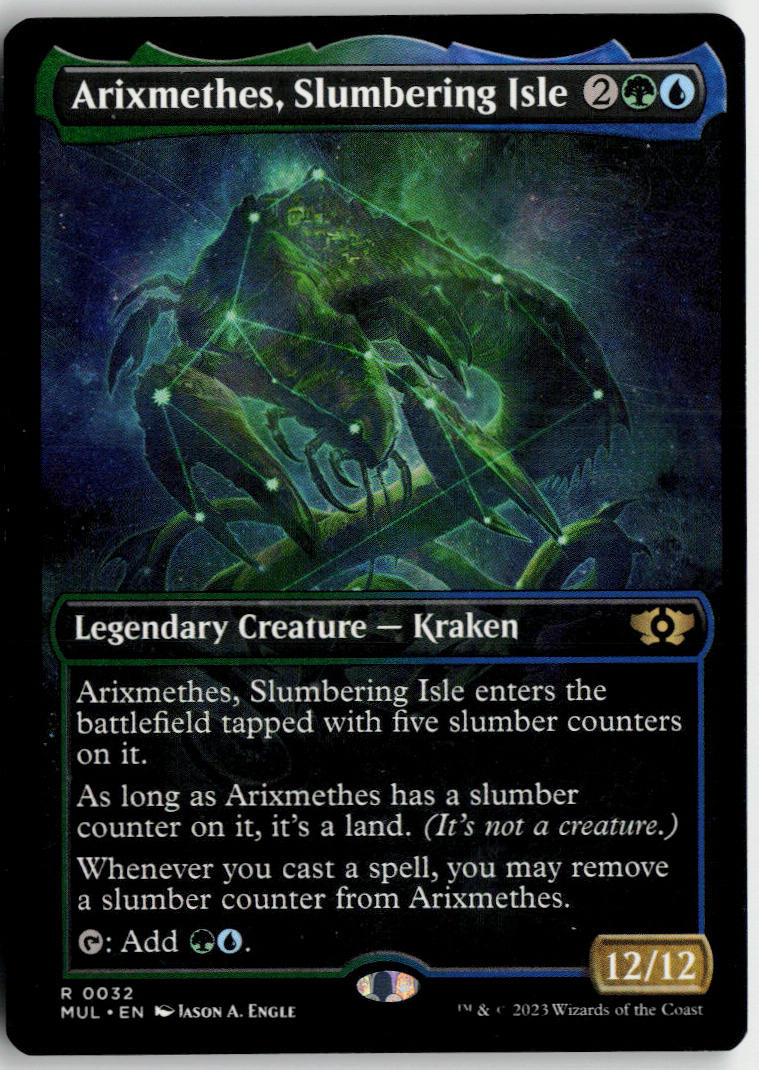 Arixmethes, Slumbering Isle - Multiverse Legends #32 - Near Mint - Normal