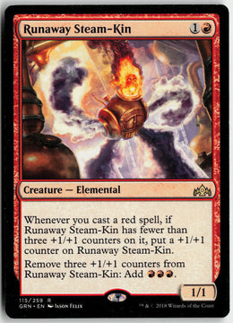 Runaway Steam-Kin - Guilds of Ravnica #115 - Near Mint - Normal