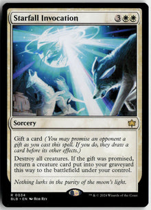 Starfall Invocation - Bloomburrow #34 - Near Mint - Normal