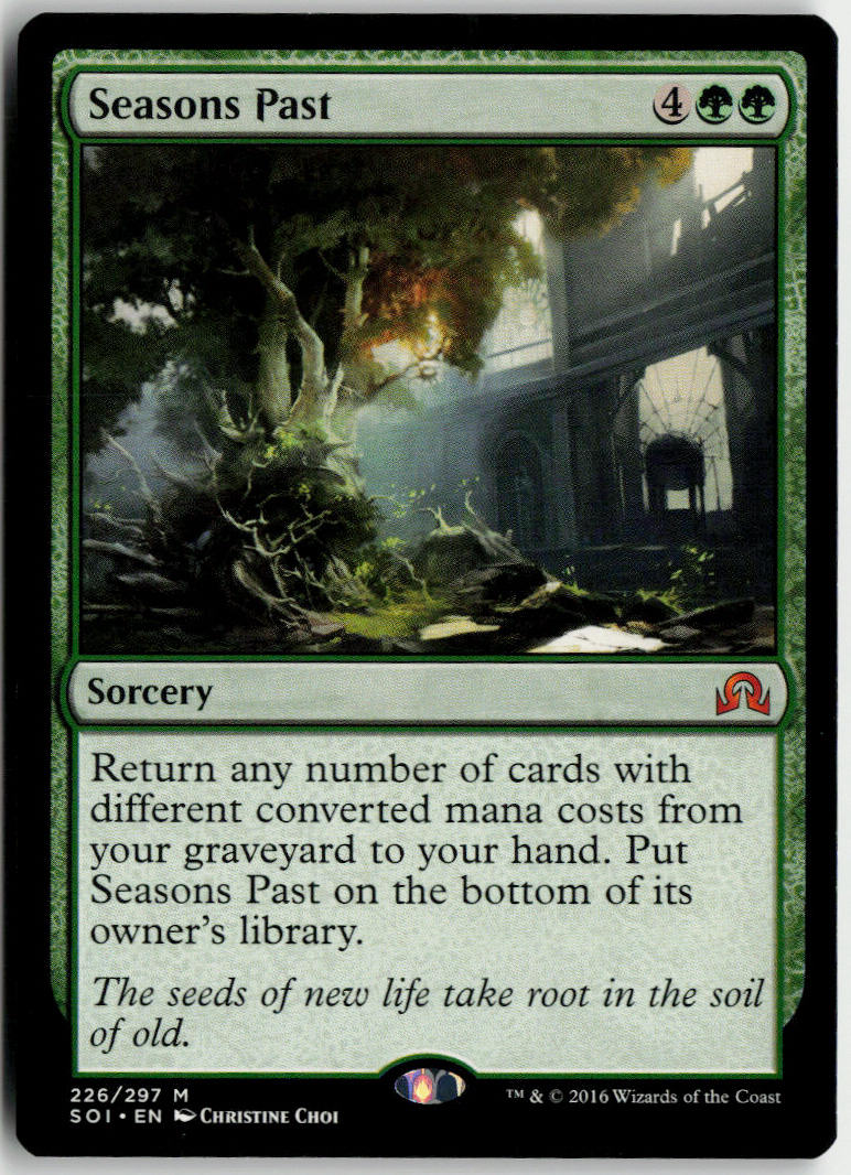 Seasons Past - Shadows over Innistrad #226 - Near Mint - Normal