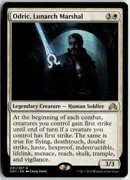 Odric, Lunarch Marshal - Shadows over Innistrad #31 - Near Mint - Normal