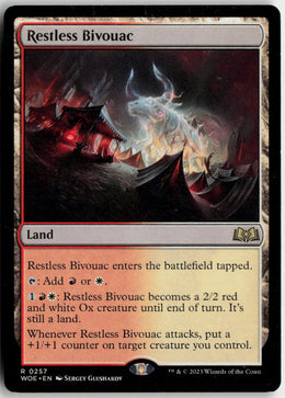 Restless Bivouac - Wilds of Eldraine #257 - Near Mint - Normal