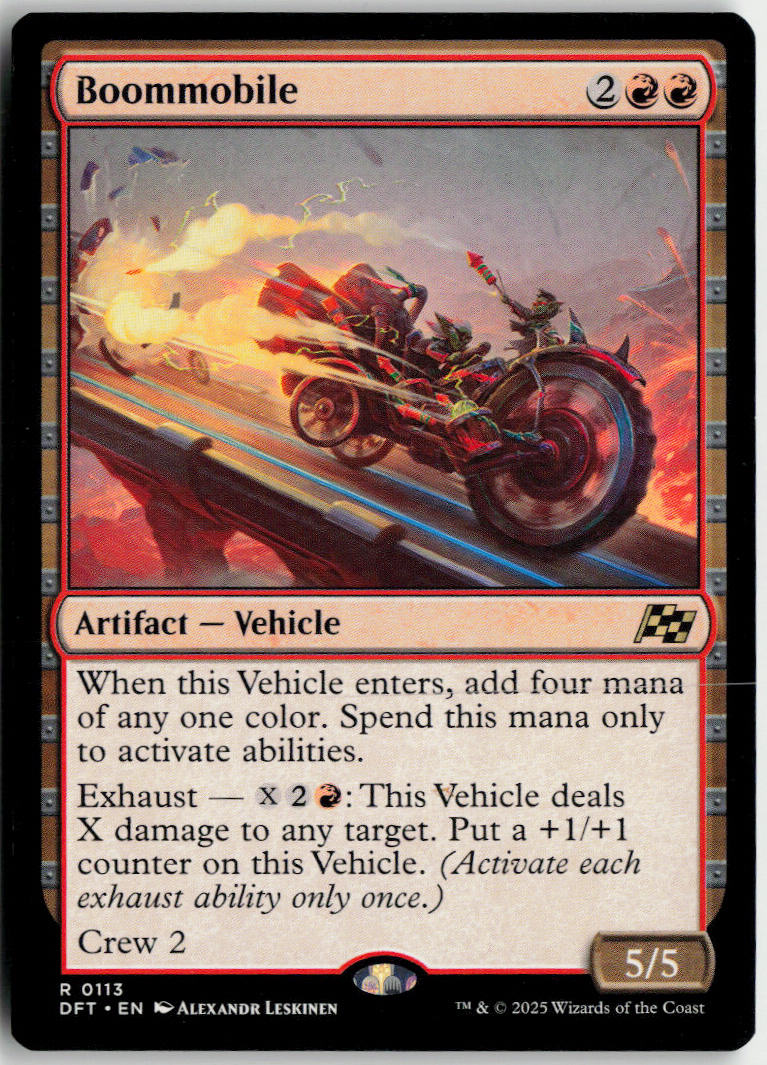 Boommobile - Aetherdrift #113 - Near Mint - Normal