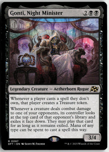 Gonti, Night Minister - Aetherdrift #87 - Near Mint - Normal
