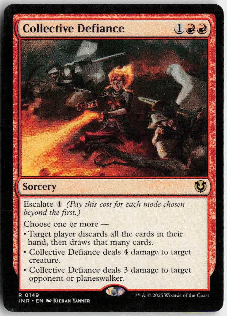Collective Defiance - Innistrad Remastered #149 - Near Mint - Normal