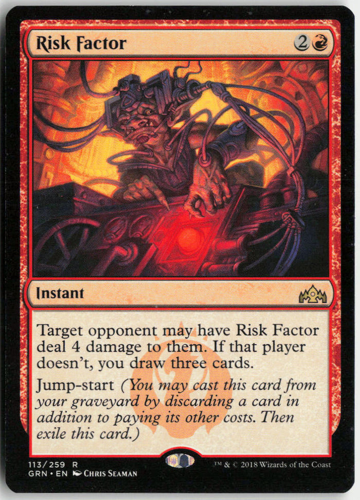 Risk Factor - Guilds of Ravnica #113 - Near Mint - Normal