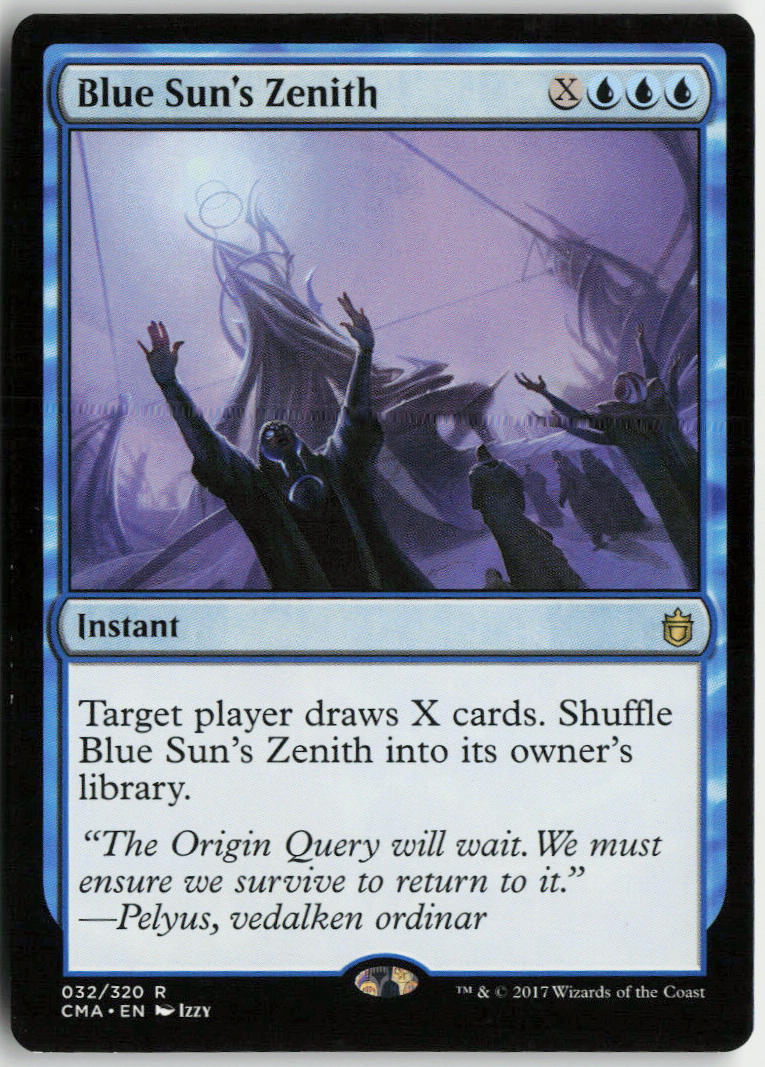 Blue Sun's Zenith - Commander Anthology #32 - Near Mint - Normal