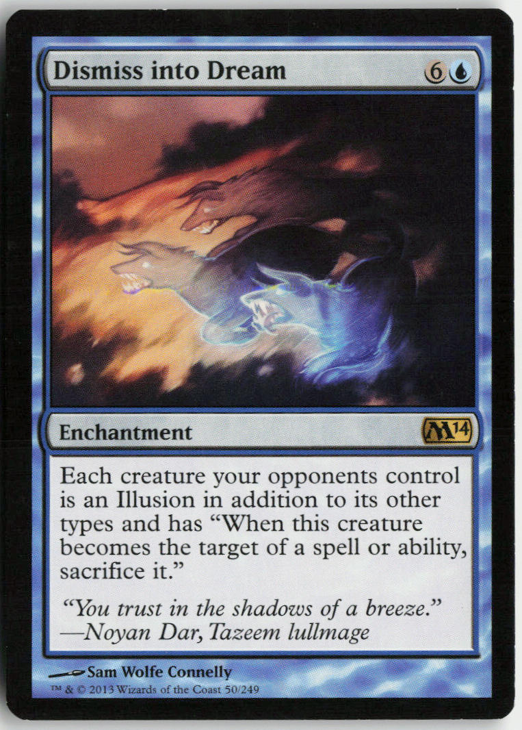 Dismiss into Dream - Magic 2014 #50 - Near Mint - Normal