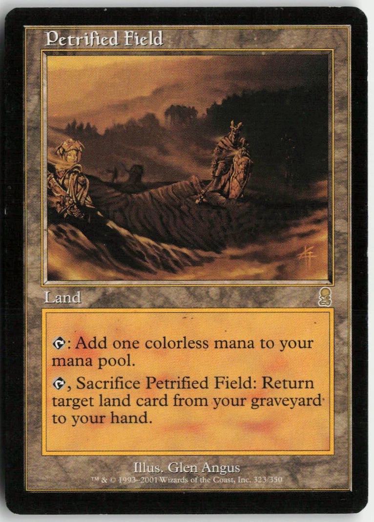 Petrified Field - Odyssey #323 - Near Mint - Normal