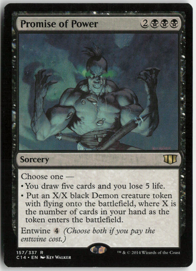Promise of Power - Commander 2014 #157 - Near Mint - Normal