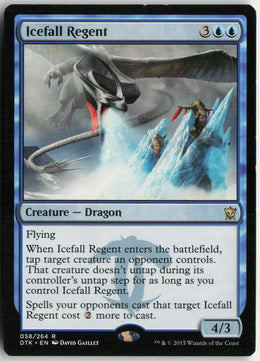 Icefall Regent - Dragons of Tarkir #58 - Near Mint - Normal