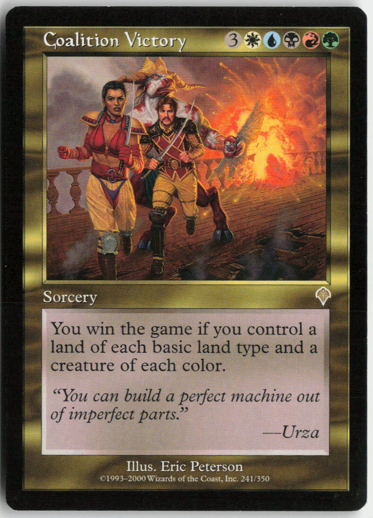 Coalition Victory - Invasion #241 - Near Mint - Normal