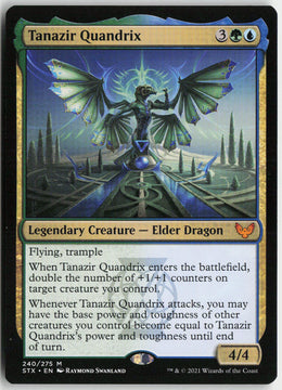Tanazir Quandrix - Strixhaven: School of Mages #240 - Near Mint - Normal