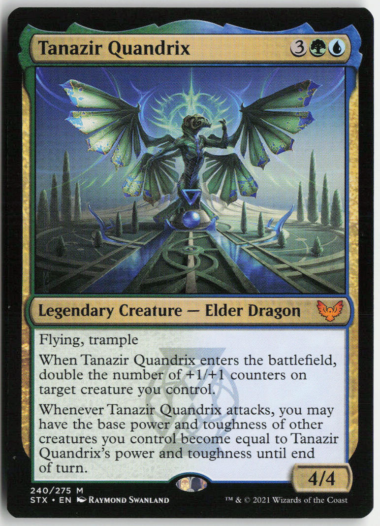 Tanazir Quandrix - Strixhaven: School of Mages #240 - Near Mint - Normal