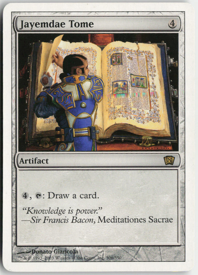 Jayemdae Tome - Eighth Edition #306 - Near Mint - Normal